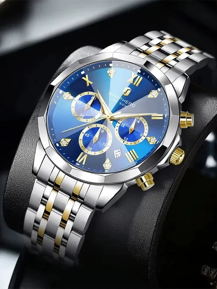 Relogio-Sapphero-Milano-Silver-Gold
