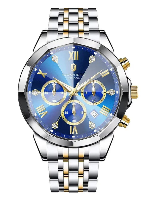 Relogio-Sapphero-Milano-Silver-Gold