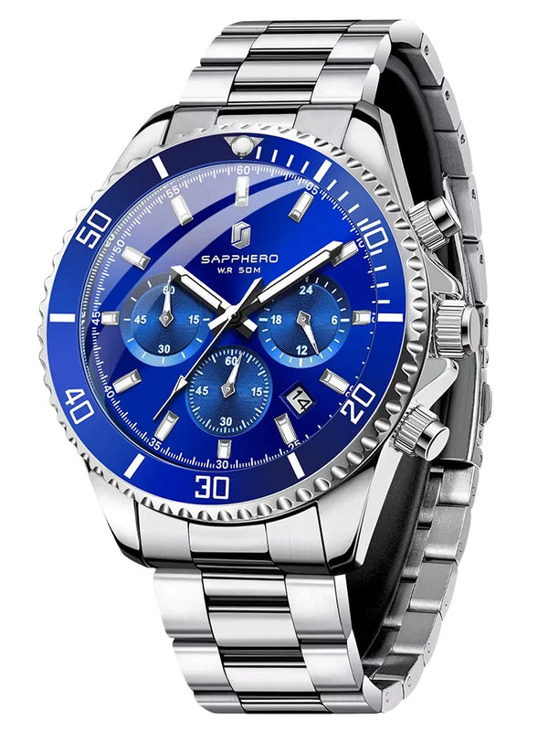 Relogio-Sapphero-Royale-Silver-Blue