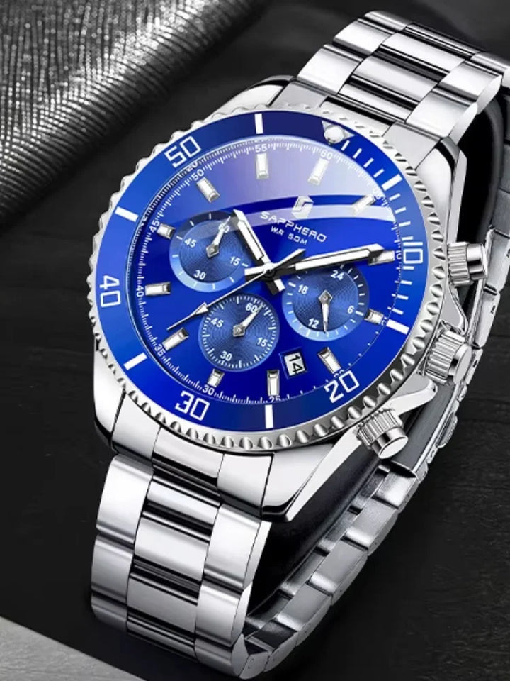 Relogio-Sapphero-Royale-Silver-Blue