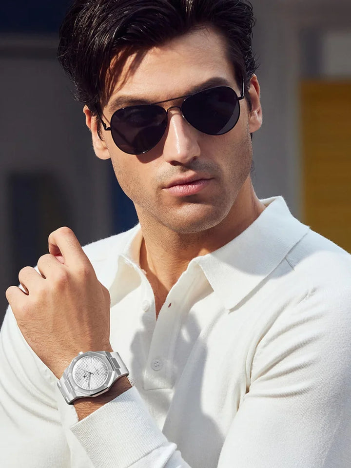 Relogio-Sapphero-Opulent-Silver-White